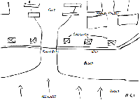 A battle map of the Battle Of Kesnar.
